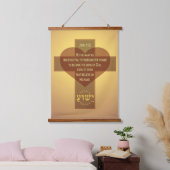 John 1:12 hangend wandkleed (Slaapkamer)