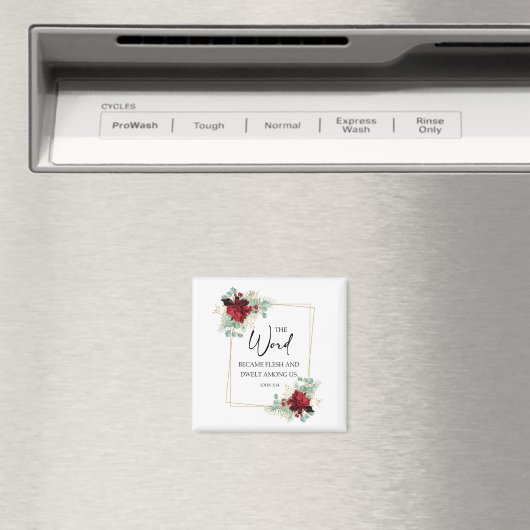 John 1 14 Bible verse Magneet (Insitu (Vaatwasser))