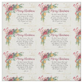 John 1:14 Het woord werd Flesh, Kerstmis Stof (Swatch)