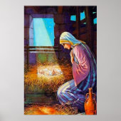 John 1:14 Jezus komt in ons poster (Voorkant)