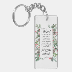 John 1:14 Kerstbijbelversie Sleutelhanger