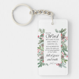 John 1:14 Kerstbijbelversie Sleutelhanger