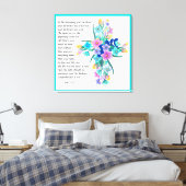 John 1:1-5 canvas afdruk (Insitu (Slaapkamer))