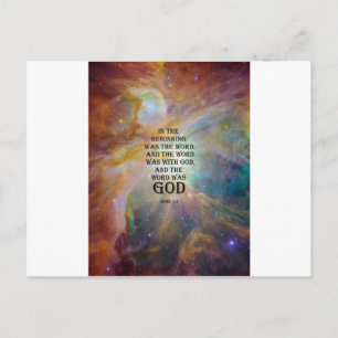John 1:1 briefkaart