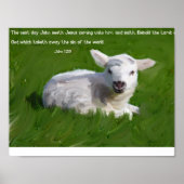 John 1:29 poster (Voorkant)