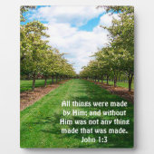 John 1:3 fotoplaat (Voorkant)