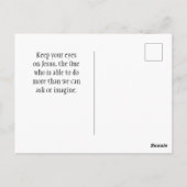 John 1:5 Het licht schijnt in de duisternis Briefkaart (Achterkant)