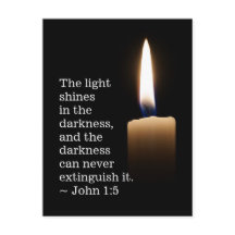 John 1:5 Het licht schijnt in de duisternis