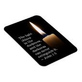 John 1:5 Het licht schijnt in de duisternis Magneet (Rechterzijde)