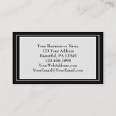 John 1:5 Het licht schijnt in de duisternis Visitekaartje (Achterkant)