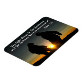 John 1:5 Het licht schijnt in het donker Magneet (Linkerzijde)