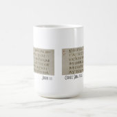 John 1 in het Grieks Koffiemok (Center)