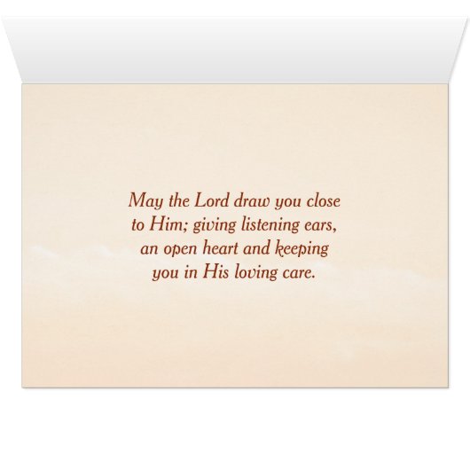 John 20:21 De vader heeft me gestuurd en ik stuur  (Binenzijde Horizontaal (Onderkant))