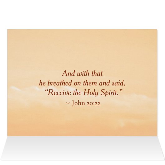 John 20:21 De vader heeft me gestuurd en ik stuur (Binnen Horizontaal (Boven))