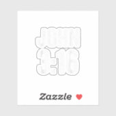 John 316 Christian Bible Verse John 3 16 Bible Gif Sticker (Vel)