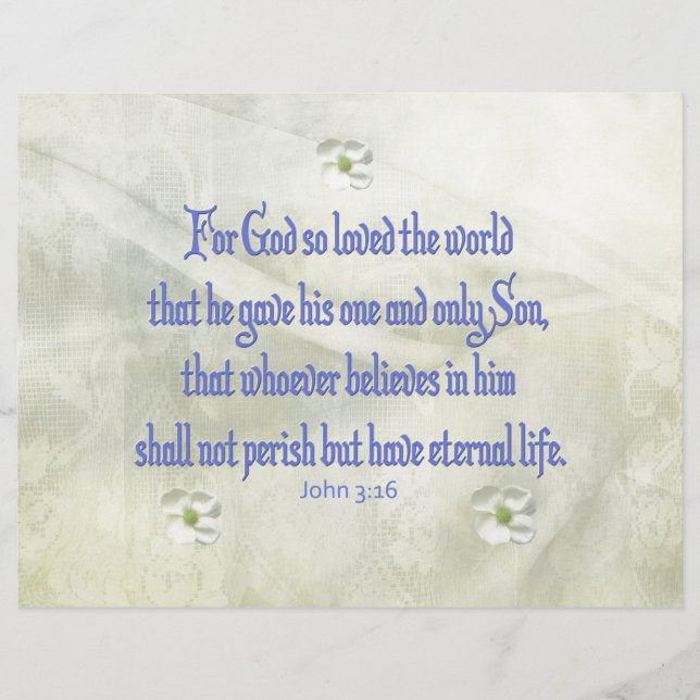 John 316 Dogwood (Voorkant)