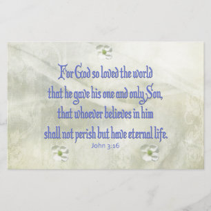 John 316 Dogwood Briefpapier
