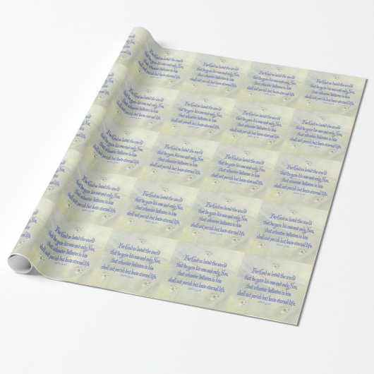John 316 Dogwood Cadeaupapier (Uitgerold)