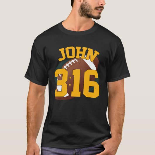 John 316 Football T-shirt (Voorkant)