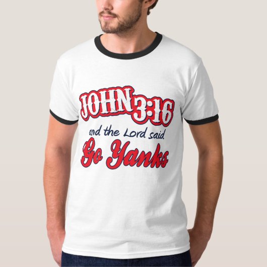 John 316 Yanks T-shirt (Voorkant)