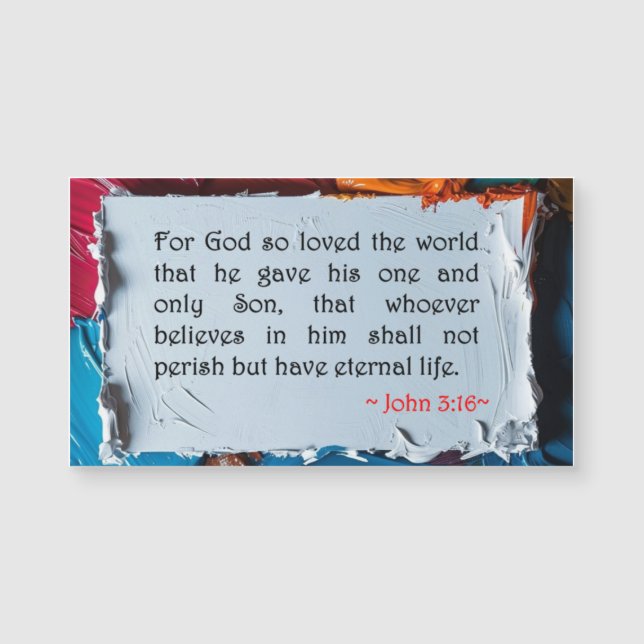 John 3:16 (Voorkant)
