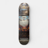 John 3:16-17 persoonlijk skateboard (Voorkant)