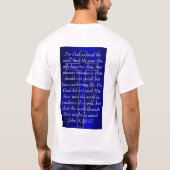 John 3:16-17 t-shirt (Achterkant)