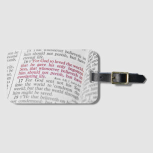 John 3:16 bagagelabel