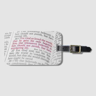 John 3:16 bagagelabel