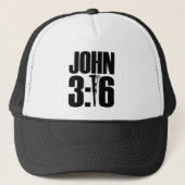 John 3:16 Baseball Pet (Voorkant)