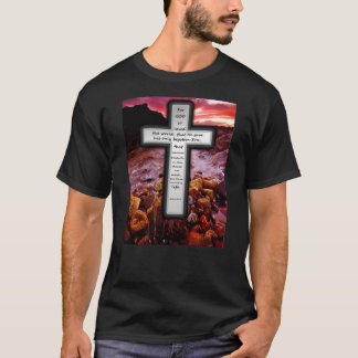 John 3:16 Basic Dark T-shirt