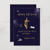 John 3:16 bedankkaart (Voorkant / Achterkant)