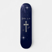 John 3:16 Bible verse Persoonlijk Skateboard (Voorkant)