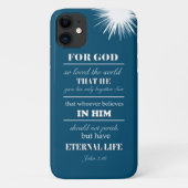 John 3:16 Bijbel Verse inspirerend Case-Mate iPhone Case (Achterkant)