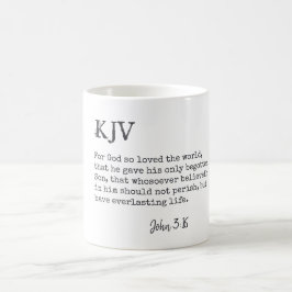John 3:16 Bijbelprijsopgave - kan worden Gepersona Koffiemok