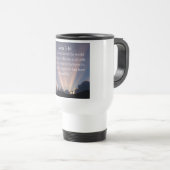 John 3:16 Bijbeltekst Reizen Koffiebeker Reisbeker (Voorkant rechts)
