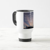 John 3:16 Bijbeltekst Reizen Koffiebeker Reisbeker (Voorkant links)