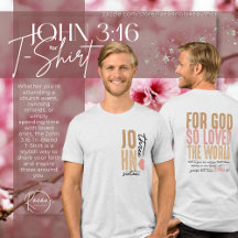 John 3:16 Bijbeltekst Tri-Blend T-shirt
