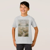 John 3:16 Bijbelvers Kinder T-shirt (Voorkant volledig)