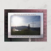 John 3:16 briefkaart (Voorkant)