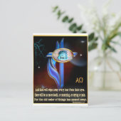 John 3:16 briefkaart (Staand voorkant)