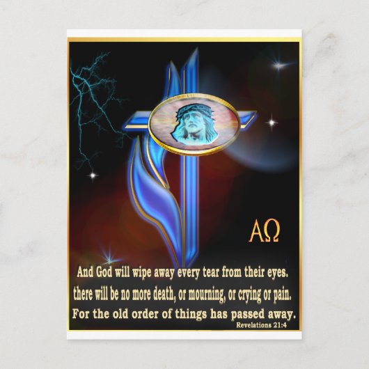 John 3:16 briefkaart (Voorkant)