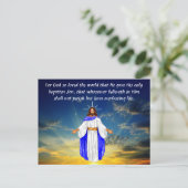 John 3:16 briefkaart (Staand voorkant)