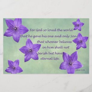John 3:16 briefpapier