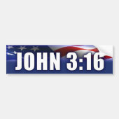 John 3:16 bumpersticker (Voorkant)