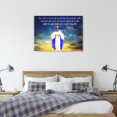 John 3:16 canvas afdruk (Insitu (Slaapkamer))