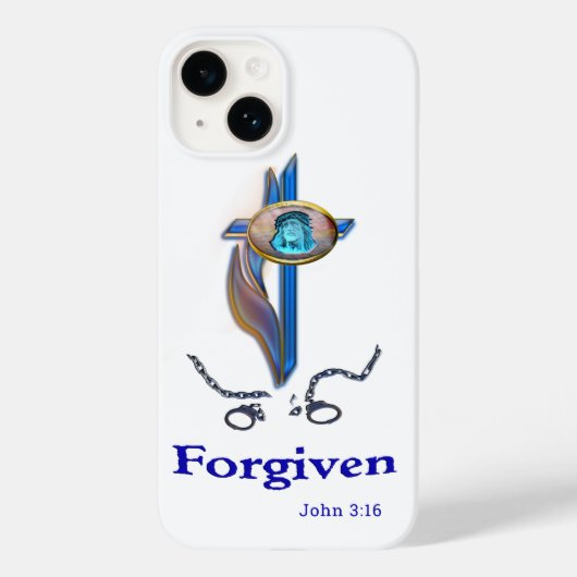 John 3:16 Case-Mate iPhone 14 Case (Achterkant)