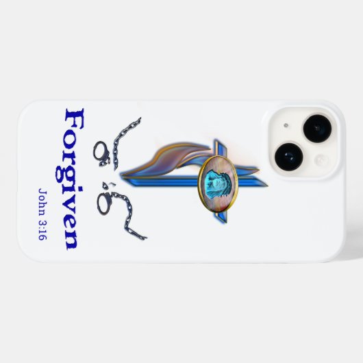 John 3:16 Case-Mate iPhone 14 Case (Achterkant (horizontaal))