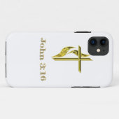 John 3:16 Case-Mate iPhone case (Achterkant (horizontaal))