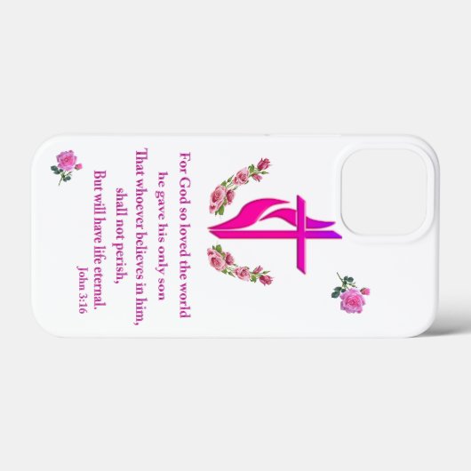John 3:16 Case-Mate iPhone case (Achterkant (horizontaal))